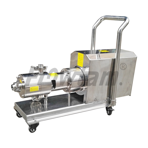 Industrial Horizontal shred emulsifier blender pump - Fill2 Package  Machinery